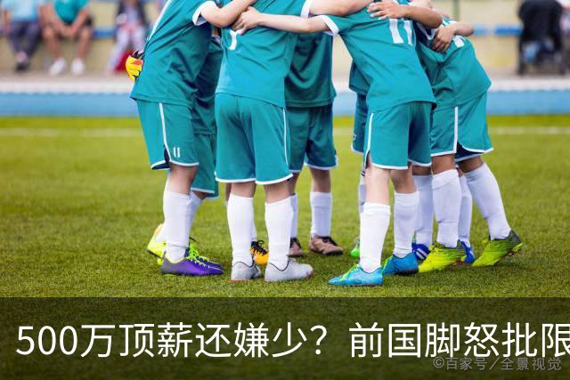 500万顶薪还嫌少？前国脚怒批限薪，说国足收入只有日韩三分之一